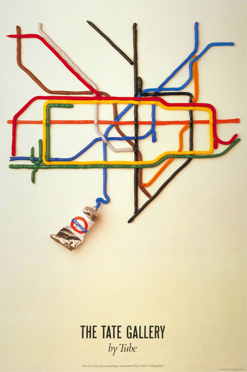 Tate by Tube poster for London Transport