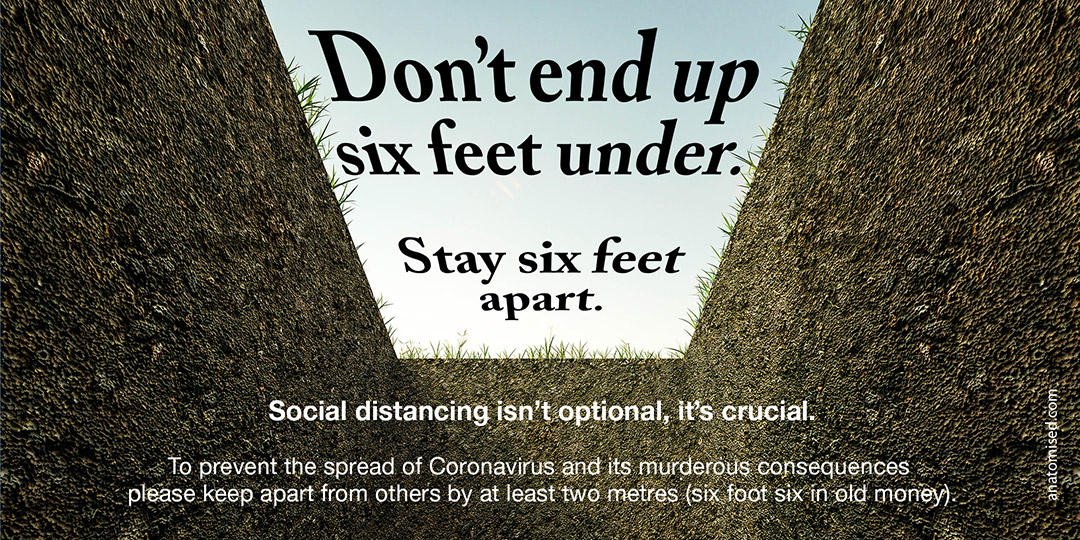 Don't end up six feet under
